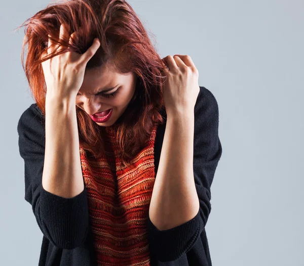 Crying woman — Stock Photo, Image