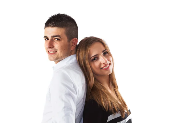 Beautiful young couple — Stock Photo, Image