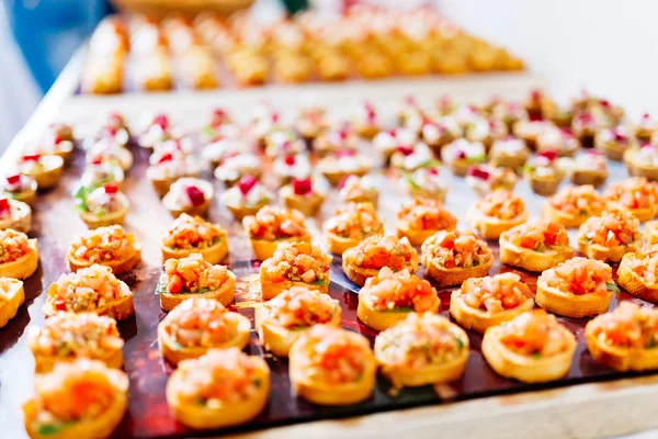 Various bruschetta — Stock Photo, Image