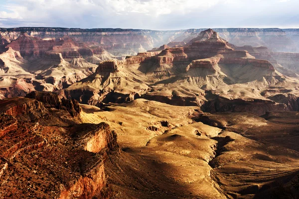 Büyük Kanyon 'un panoramik manzarası — Stok fotoğraf