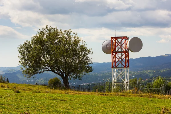 Telecommunication tower — Stock Photo, Image