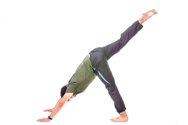 Joga Adho Mukha Svanasana — Zdjęcie stockowe