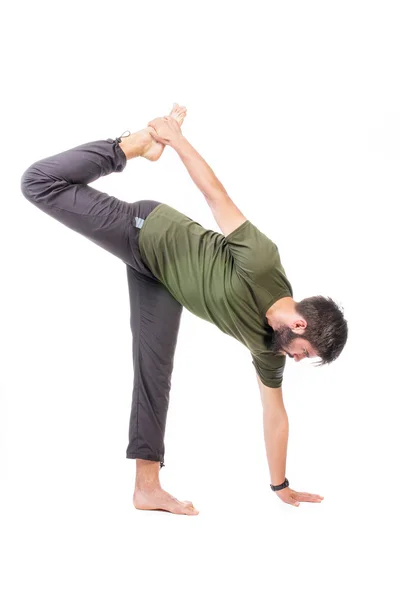 Stretching ćwiczenia — Zdjęcie stockowe