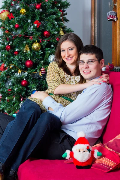 Pareja sonriente — Foto de Stock