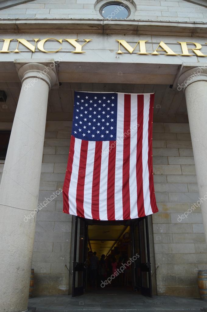 Hanging American Flag — Stock Photo © 678studio #77143271