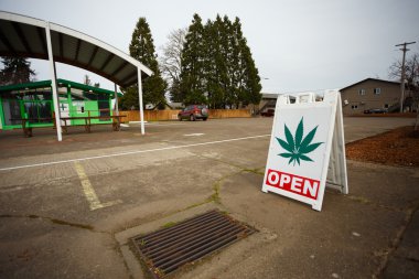 Marihuana Dispanseri işareti
