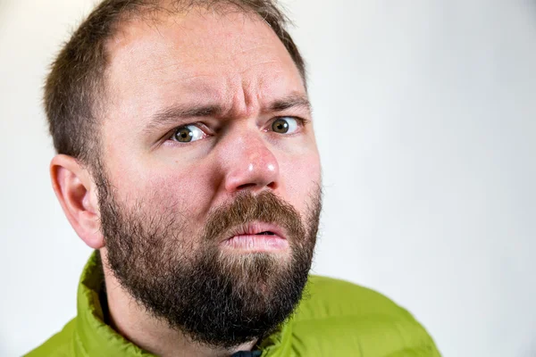 Man in Mid 30s Poses for Studio Portrait — Stock Photo, Image