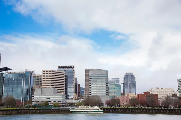 Skyline der Stadt Portland — Stockfoto