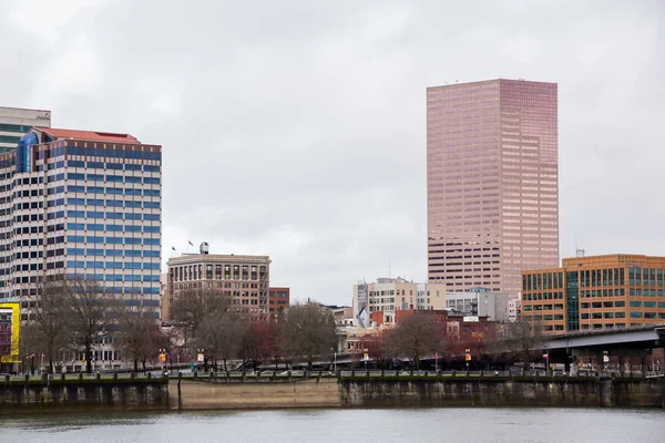 Panorama města Portland Oregon — Stock fotografie