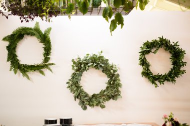 Düğün çiçek çiçekçi çelenk