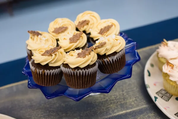 Cupcakes de réception de mariage — Photo