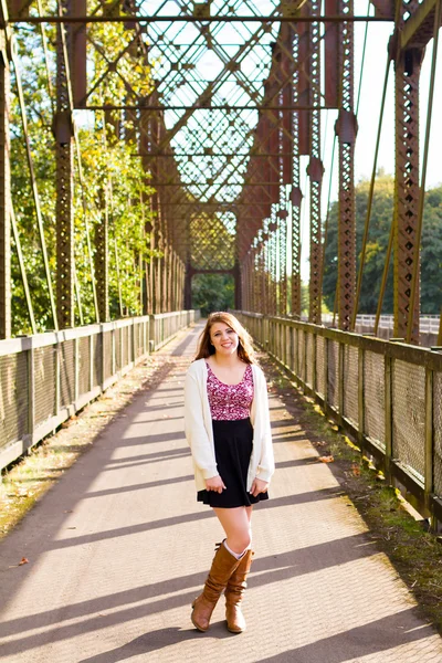 High School Senior Retrato al aire libre —  Fotos de Stock