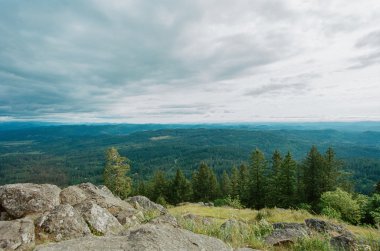 Spencers Butte Eugene Oregon Zirvesi