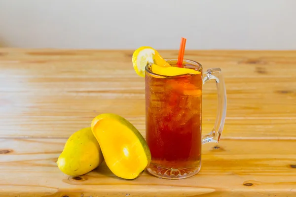 Sweet Tea with Fruit — Stock Photo, Image