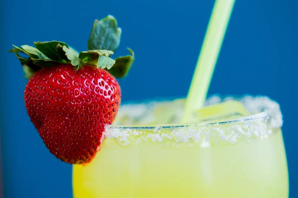 Strawberry Margarita at Bar — Stock Photo, Image