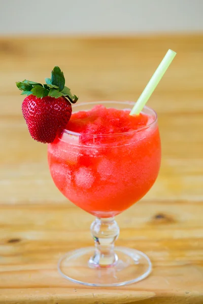 Strawberry Margarita at Bar — Stock Photo, Image