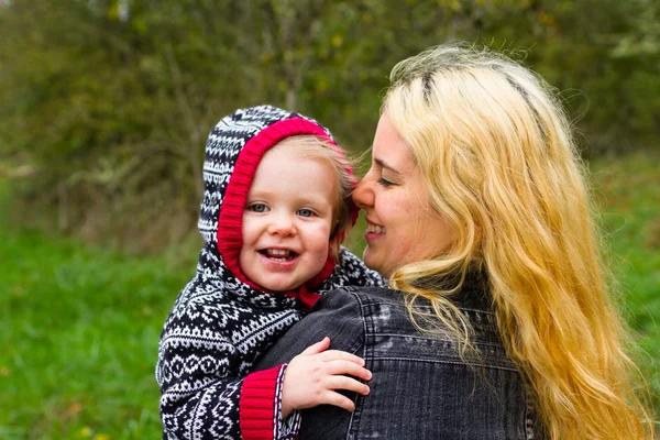 Madre figlia ritratto — Foto Stock