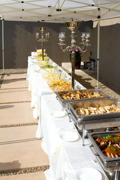 Wedding Reception Buffet — Stock Photo, Image