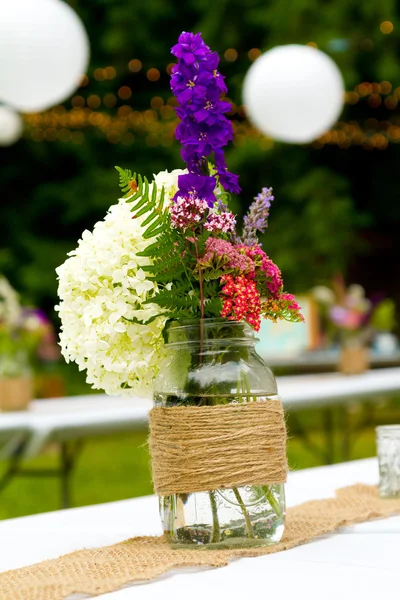 Decoração do casamento flor — Fotografia de Stock