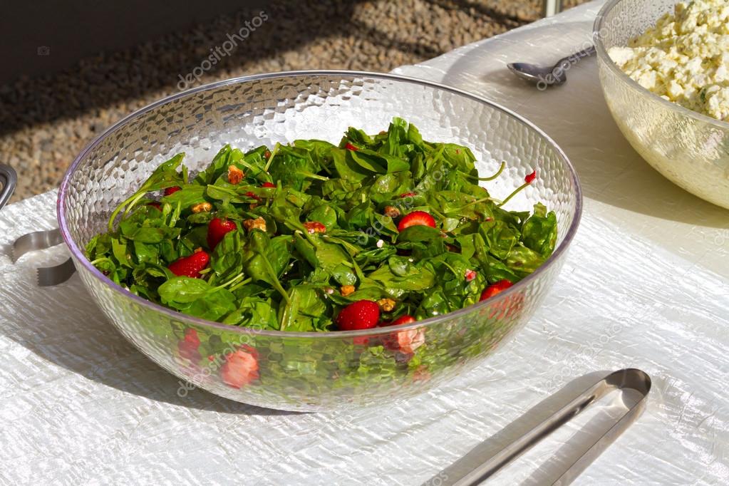 Buffet Salad At Wedding Reception Stock Photo C Joshuarainey