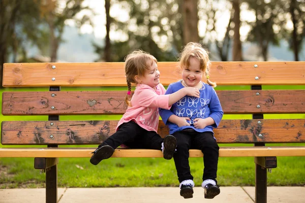 Identical Twins Lifestyle Portrait Stock Photo