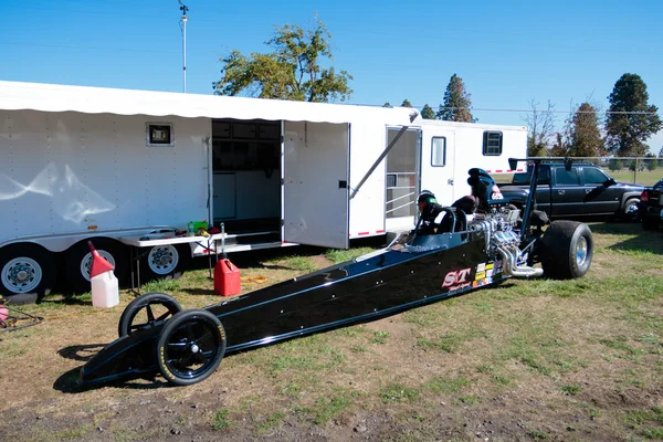 NHRA 30º Clásico Anual de Otoño en el Woodburn Dragstrip — Foto de Stock