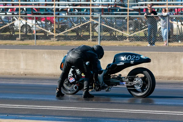 NHRA 30 roční propad Classic na Woodburn Dragstrip — Stock fotografie