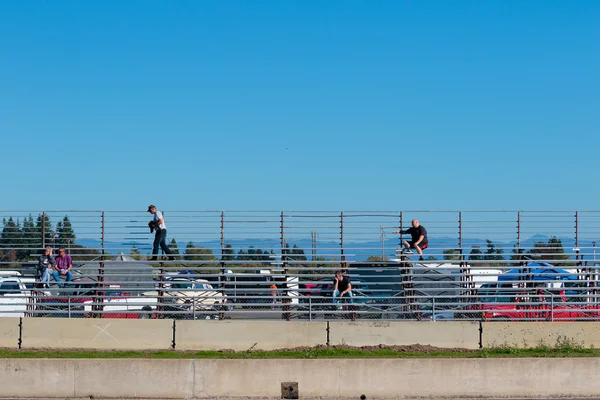 NHRA 30 roční propad Classic na Woodburn Dragstrip — Stock fotografie