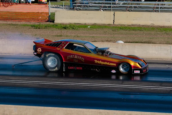 NHRA 30 yıllık Güz klasik Woodburn Dragstrip — Stok fotoğraf