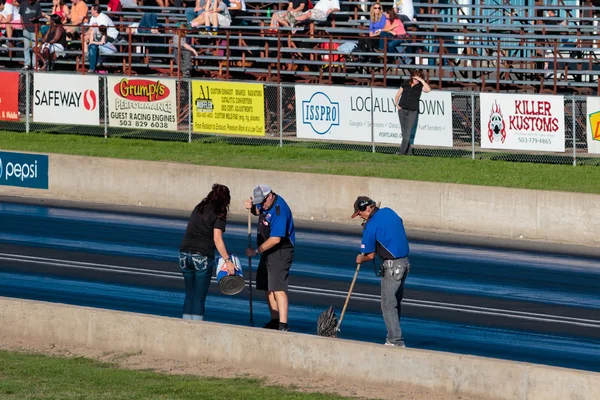 NHRA 30 éves Leléptetés: Woodburn Dragstrip — Stock Fotó