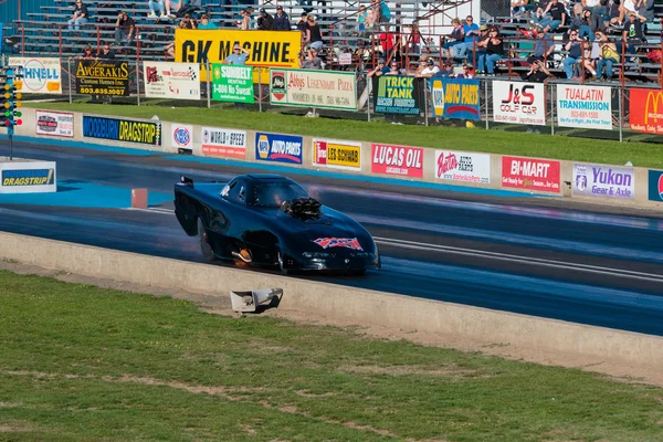 NHRA 30 roční propad Classic na Woodburn Dragstrip — Stock fotografie