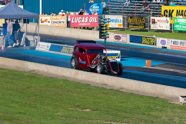 NHRA 30e jaarlijkse Fall Classic op de Woodburn Dragstrip — Stockfoto