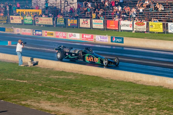 NHRA 30 yıllık Güz klasik Woodburn Dragstrip — Stok fotoğraf