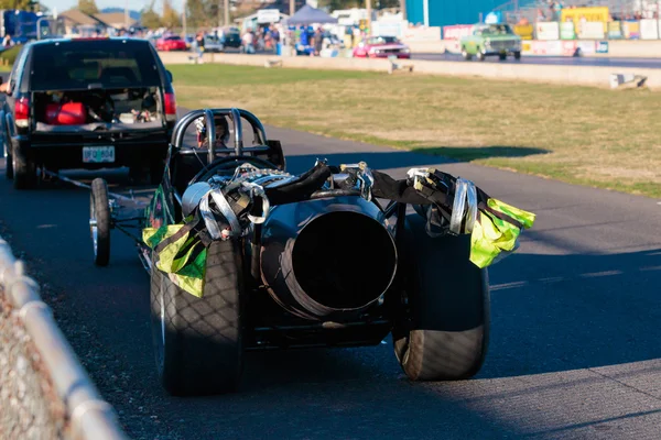 NHRA 30 yıllık Güz klasik Woodburn Dragstrip — Stok fotoğraf