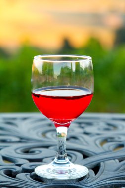 Kırmızı şarap düğün