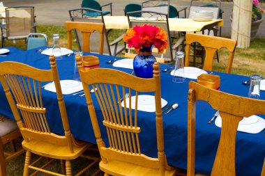 Düğün resepsiyonu oturma