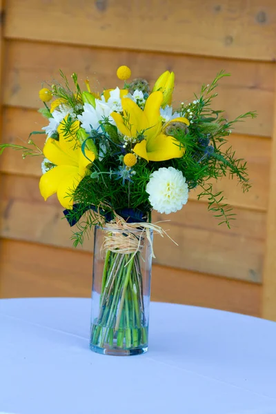 Wedding Decor Flowers — Stock Photo, Image