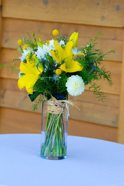 Hochzeit Dekor Blumen — Stockfoto