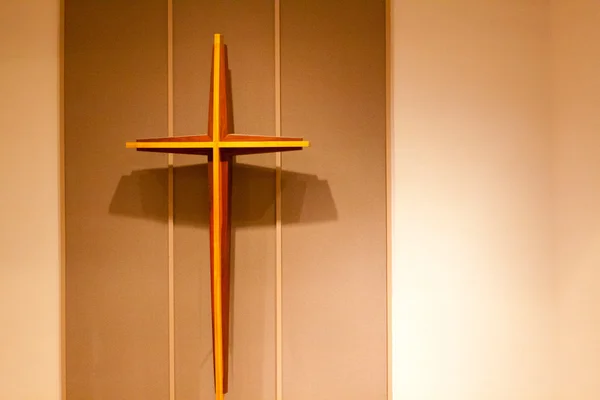 Cross in Church — Stock Photo, Image