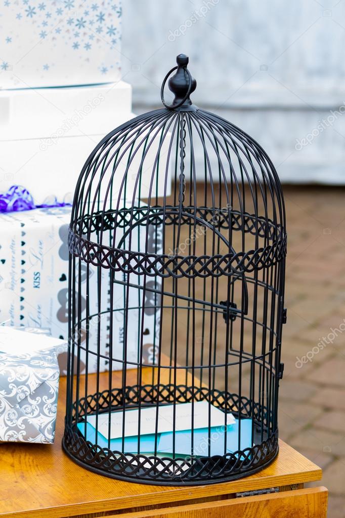 Wedding Gift Table Birdcage Card Holder
