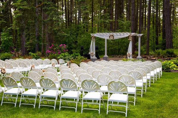 Outdoor Natural Wedding Venue di Oregon — Stok Foto