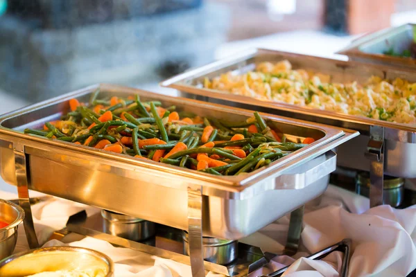 Catering beim Hochzeitsempfang — Stockfoto