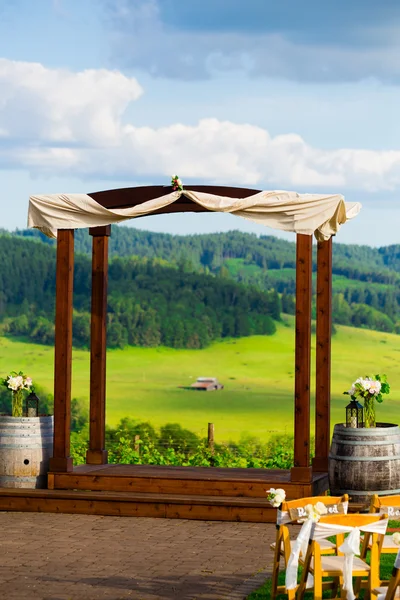 Oregon Winery Wedding Venue — Stockfoto