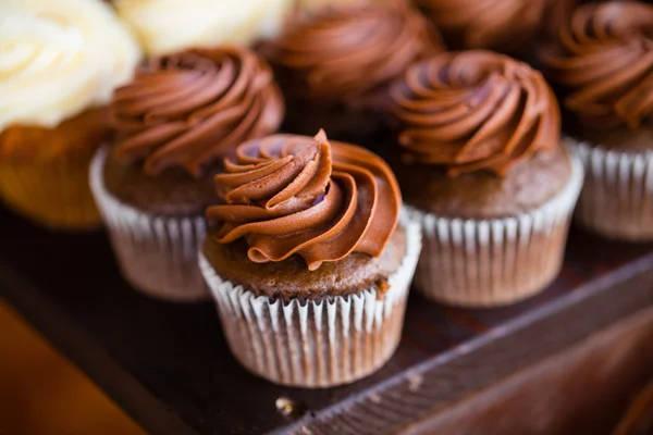 Cupcakes de réception de mariage — Photo