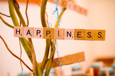 Scrabble harf düğün dekorasyonu
