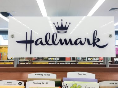 Hallmark tebrik kartları bakkal