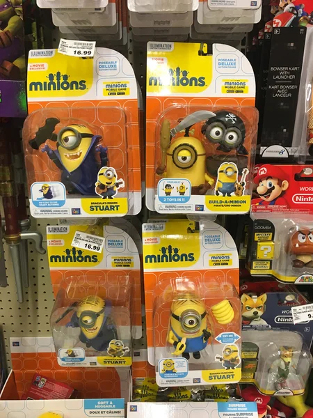 Minions Giocattoli in negozio — Foto Stock