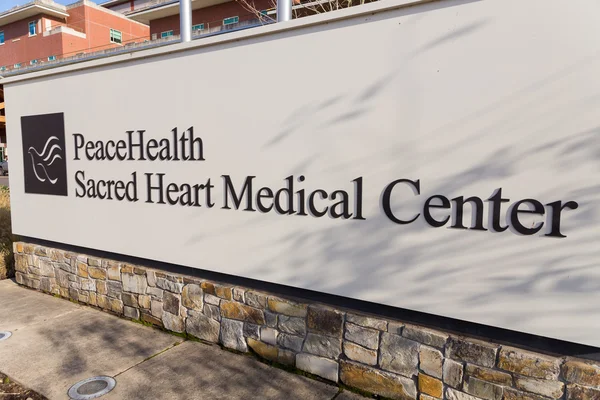 Centro Médico Corazón Sagrado de PeaceHealth — Foto de Stock