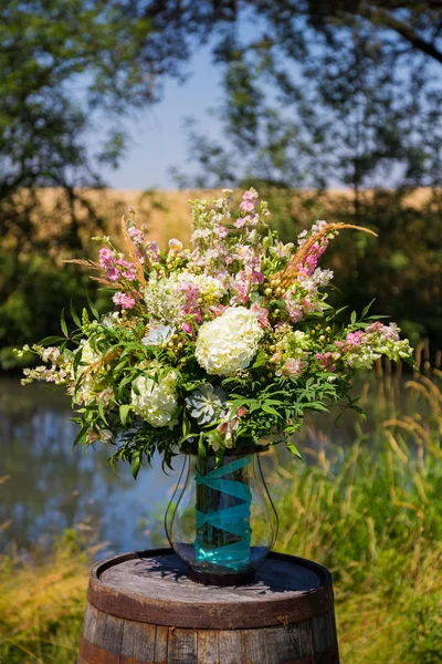 Boda decoraciones de flores —  Fotos de Stock