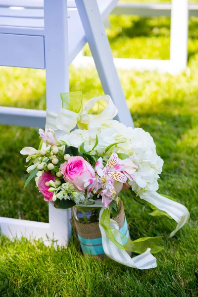 Boda decoraciones de flores —  Fotos de Stock